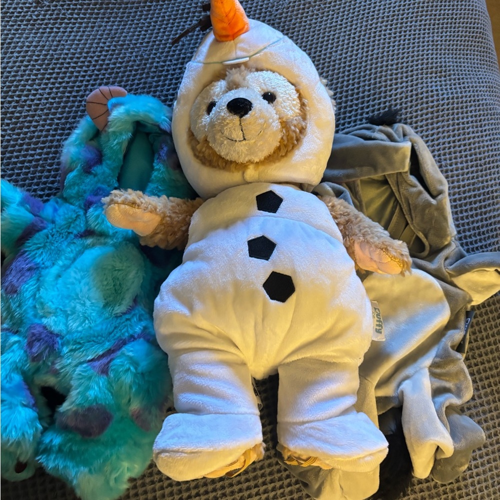 Disney Duffy bear with outfits